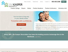 Tablet Screenshot of jimkasper.com